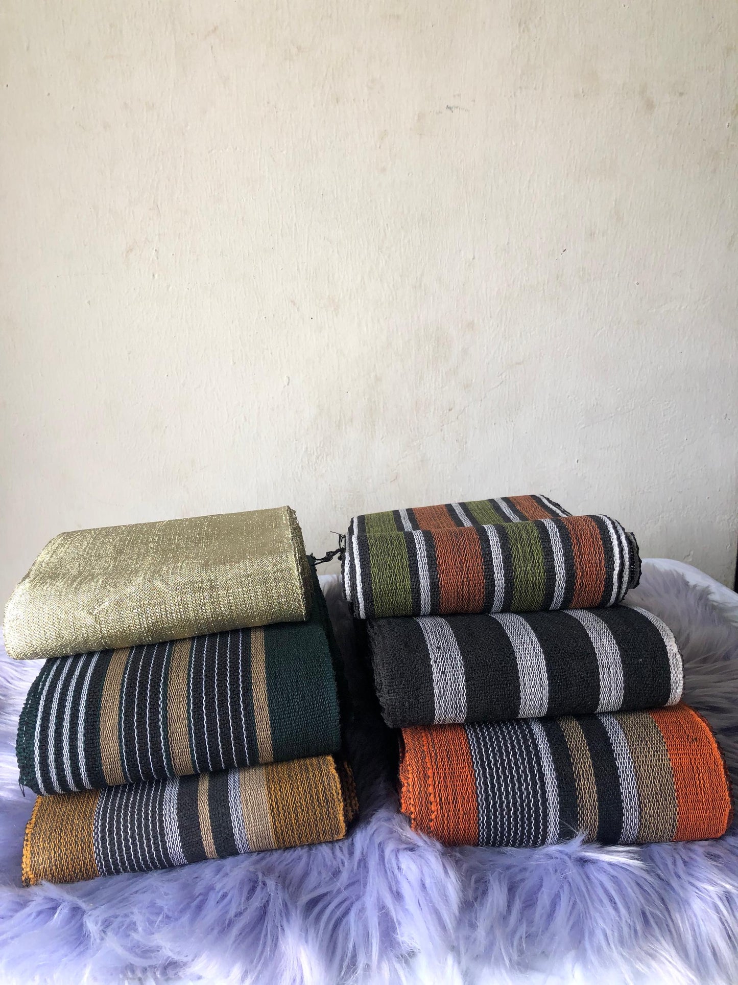 Aso oke / ofi complete bundle set (unsewn)