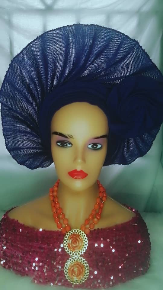 Handcrafted Aso-Oke Auto Gele