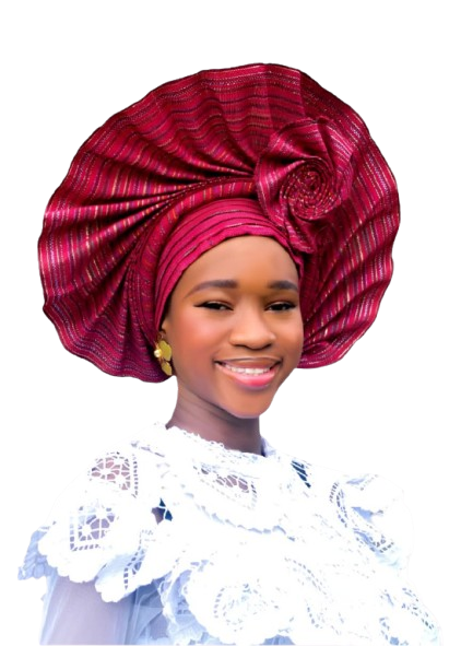 Auto Gele - Pre-Tied Nigerian Headwrap for Women | Ready to Wear African Head Tie for Weddings, Parties & Cultural Events