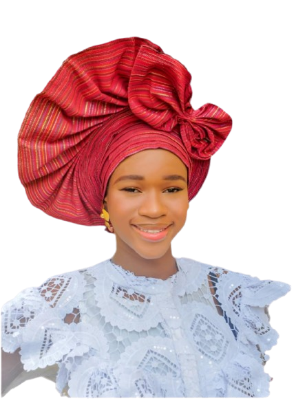 Auto Gele - Pre-Tied Nigerian Headwrap for Women | Ready to Wear African Head Tie for Weddings, Parties & Cultural Events