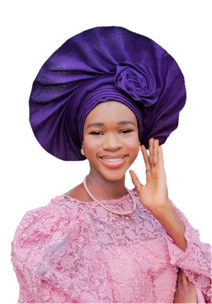 Auto Gele - Pre-Tied Nigerian Headwrap for Women | Ready to Wear African Head Tie for Weddings, Parties & Cultural Events
