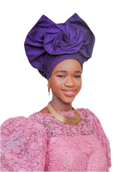 Auto Gele - Pre-Tied Nigerian Headwrap for Women | Ready to Wear African Head Tie for Weddings, Parties & Cultural Events
