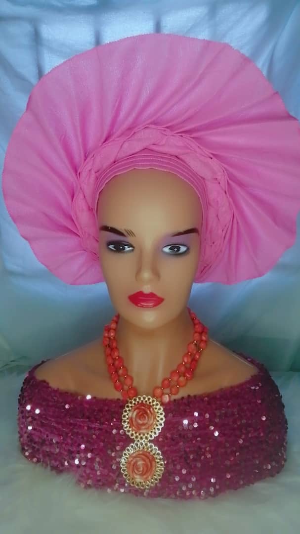 Handcrafted Aso-Oke Auto Gele