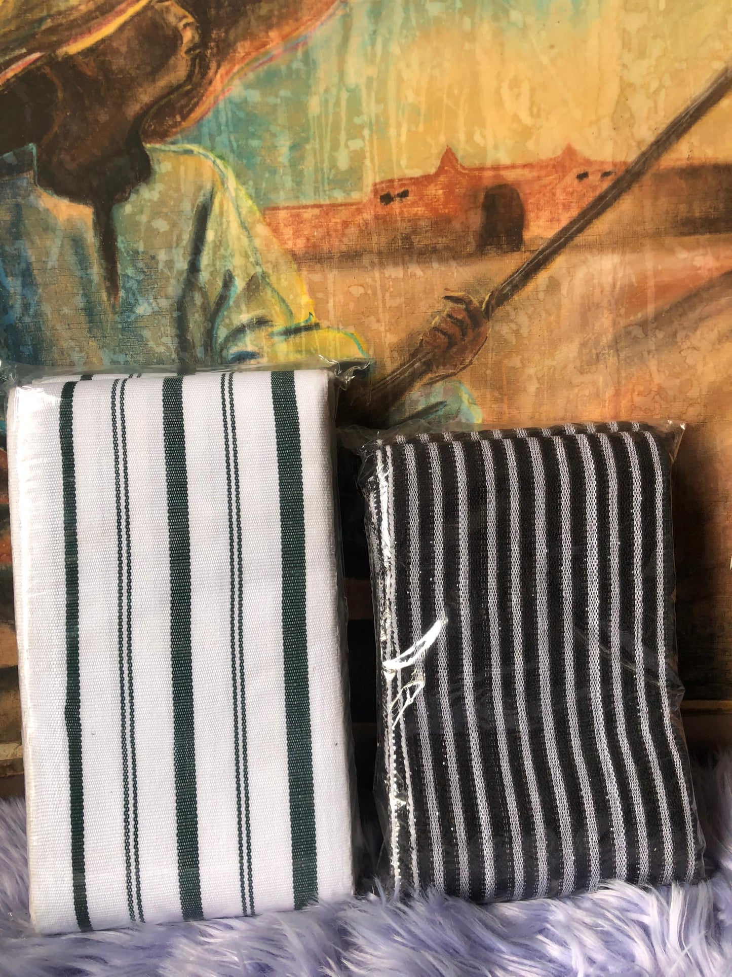 Aso oke / ofi complete bundle set (unsewn)