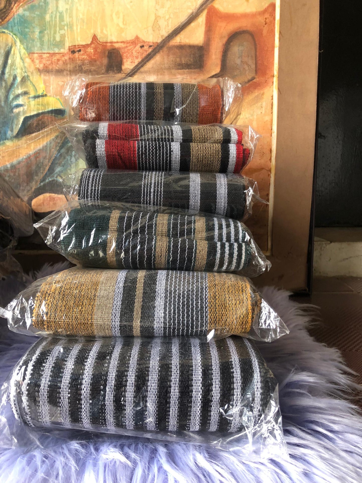 Aso oke / ofi complete bundle set (unsewn)