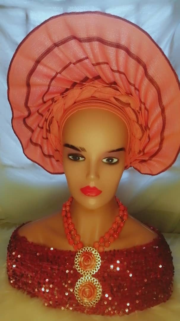 Handcrafted Aso-Oke Auto Gele