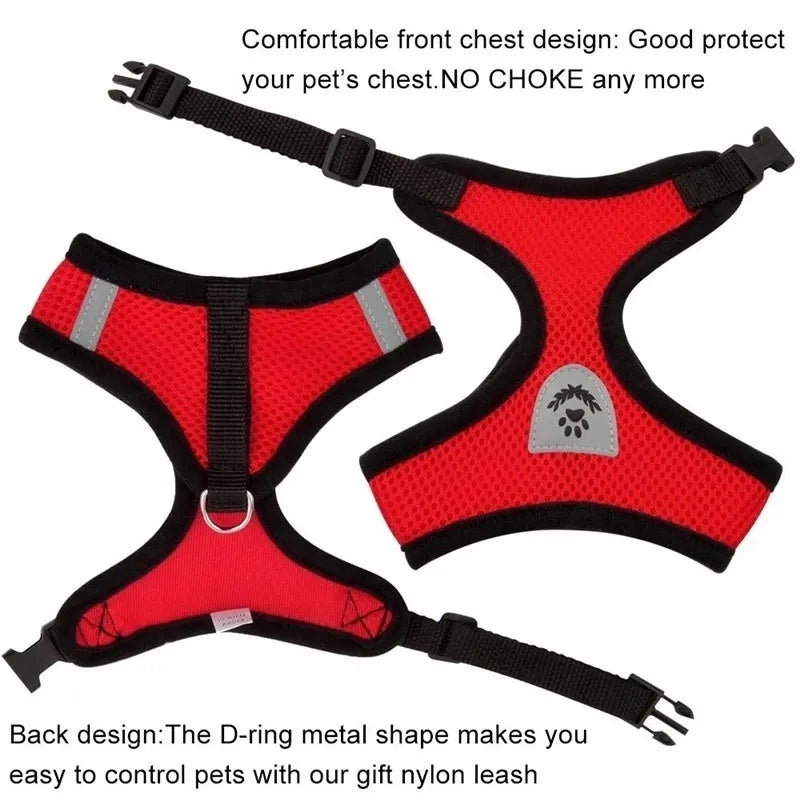 Adjustable Vest Walking Leash
