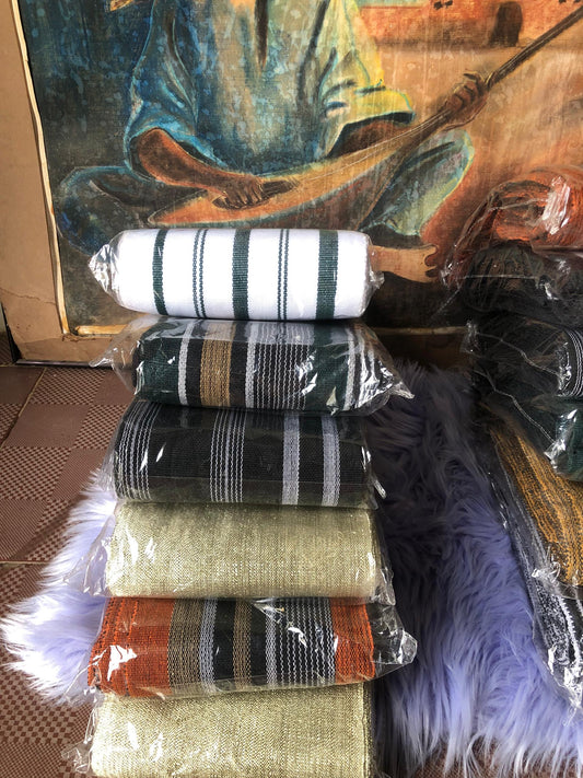 Aso oke / ofi complete bundle set (unsewn)
