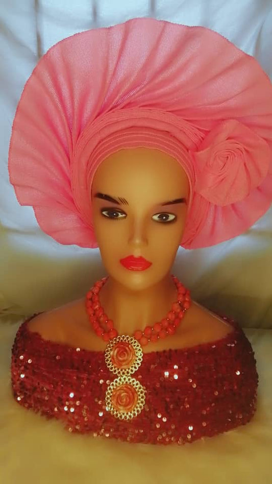 Handcrafted Aso-Oke Auto Gele