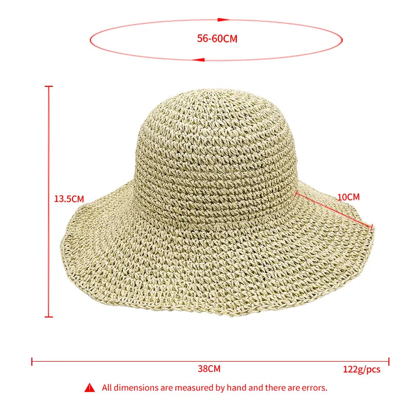 Braided Soft Straw Hat