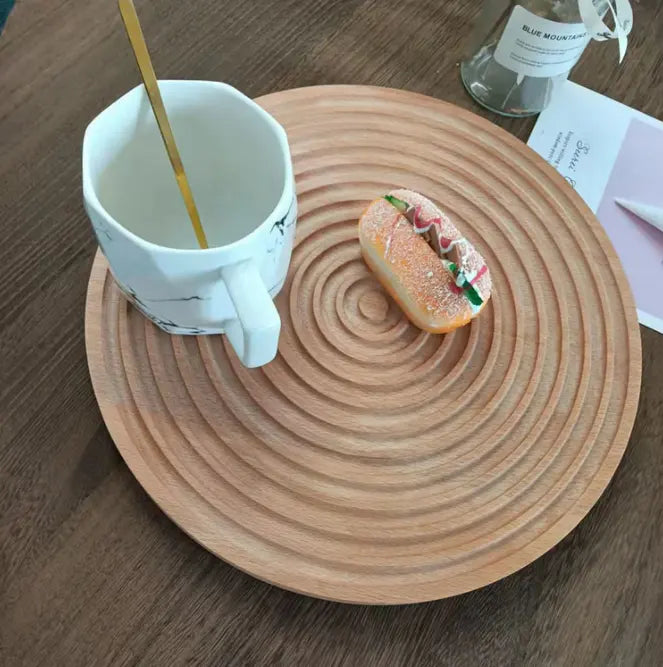 Ripple Beech Wooden Serving Trays